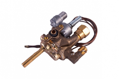 Кран газовый духовки для газовой плиты Indesit C00081476