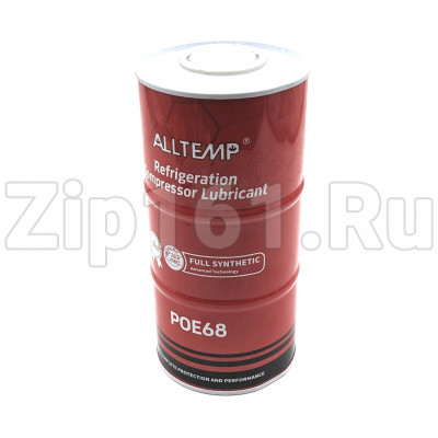Масло для фреона Alltemp POE 68 (1 л) железная канистра